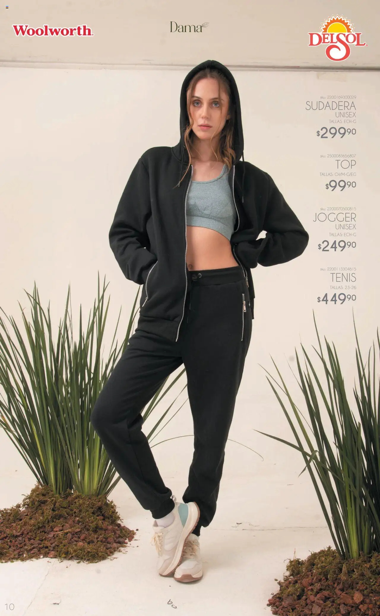 Nuevas ofertas de Del Sol y Woolworth válidas en toda la República Mexicana desde el 02.10.2025. ¡Encuentra las mejores ofertas en Del Sol y Woolworth - Catálogo Luce El Otoño! | Página: 10 | Productos: Camisa, Zapatos