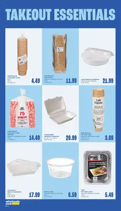 Preview of Wholesale Club weekly flyer / circulaire from shop Wholesale Club valid from 13.11.2025 | Page: 14 | Products: Table