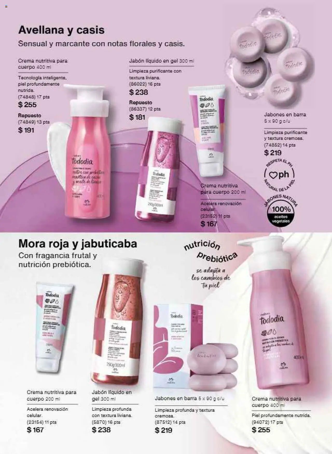 Nuevas ofertas de Natura válidas en toda la República Mexicana desde el 12.10.2025. ¡Encuentra las mejores ofertas en Natura - Campaña 16 2025! | Página: 108 | Productos: Jabón líquido, Crema, Fragancia, Jabón