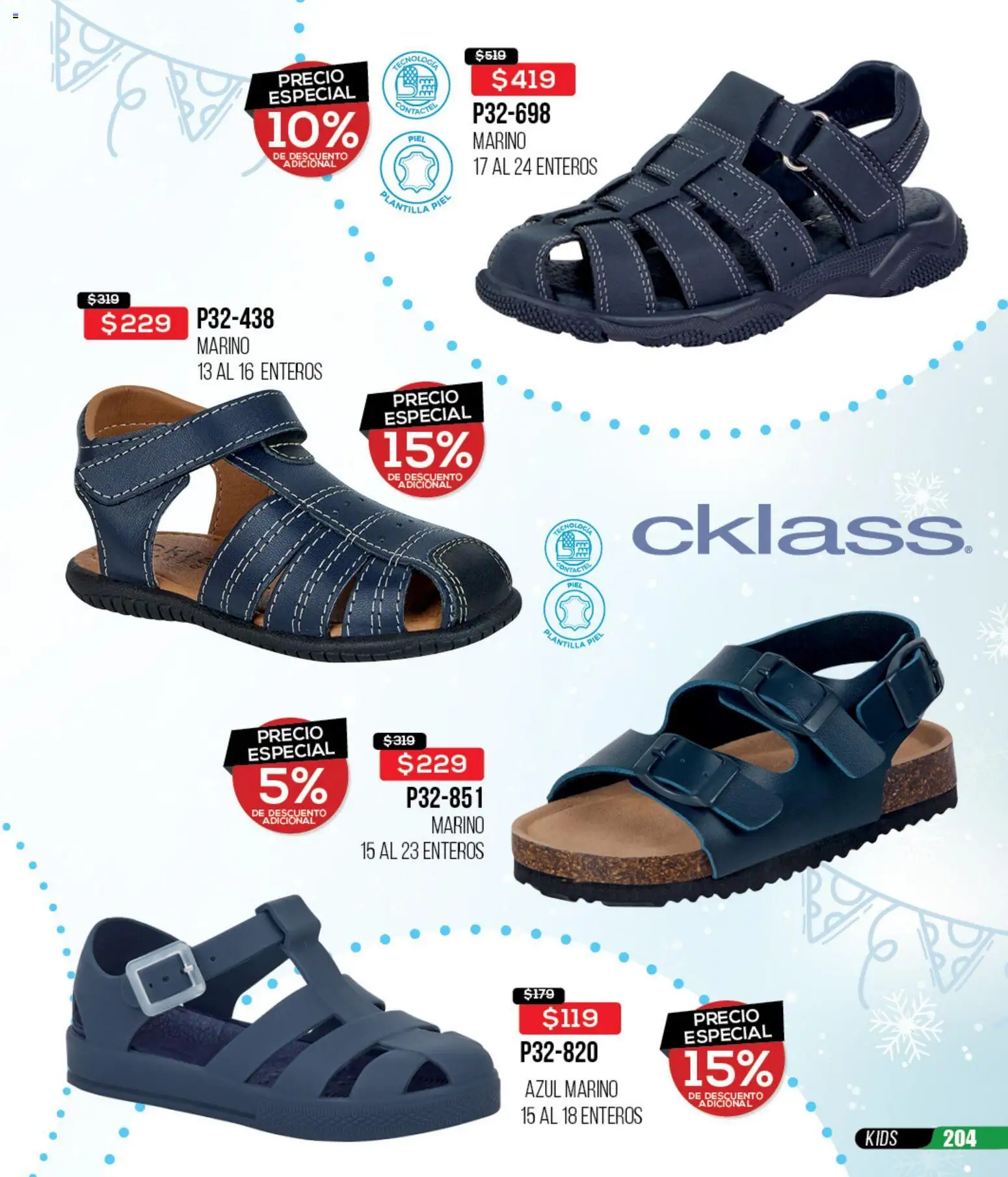 Nuevas ofertas de Cklass válidas en toda la República Mexicana desde el 15.12.2025. ¡Encuentra las mejores ofertas en Cklass catálogo Rebajas fin de año ropa! | Página: 440