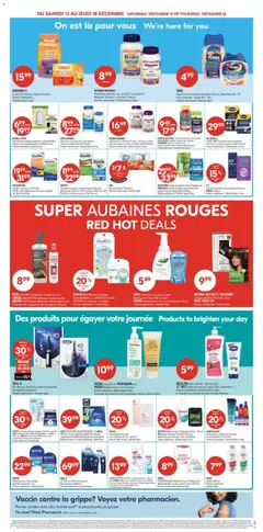 Preview of Pharmaprix weekly flyer / circulaire from shop Pharmaprix valid from 12.12.2025 | Page: 13
