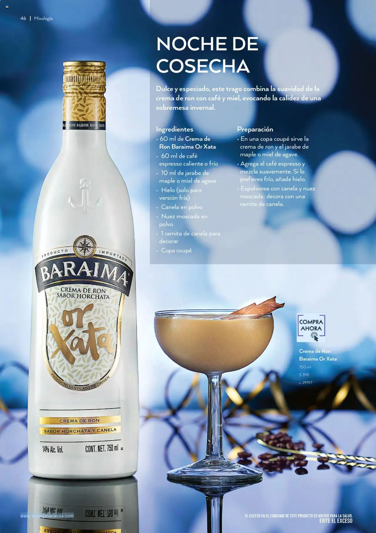 Nuevas ofertas de Bodegas Alianza válidas en toda la República Mexicana desde el 01.10.2025. ¡Encuentra las mejores ofertas en Bodegas Alianza - Catálogo Cava Morada! | Página: 48 | Productos: Crema, Café, Nuez, Polvo