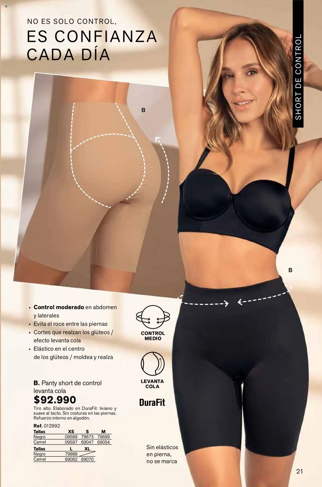 Leonisa revista - valida desde el 22.08.2025 | Página: 21 | Productos: Short