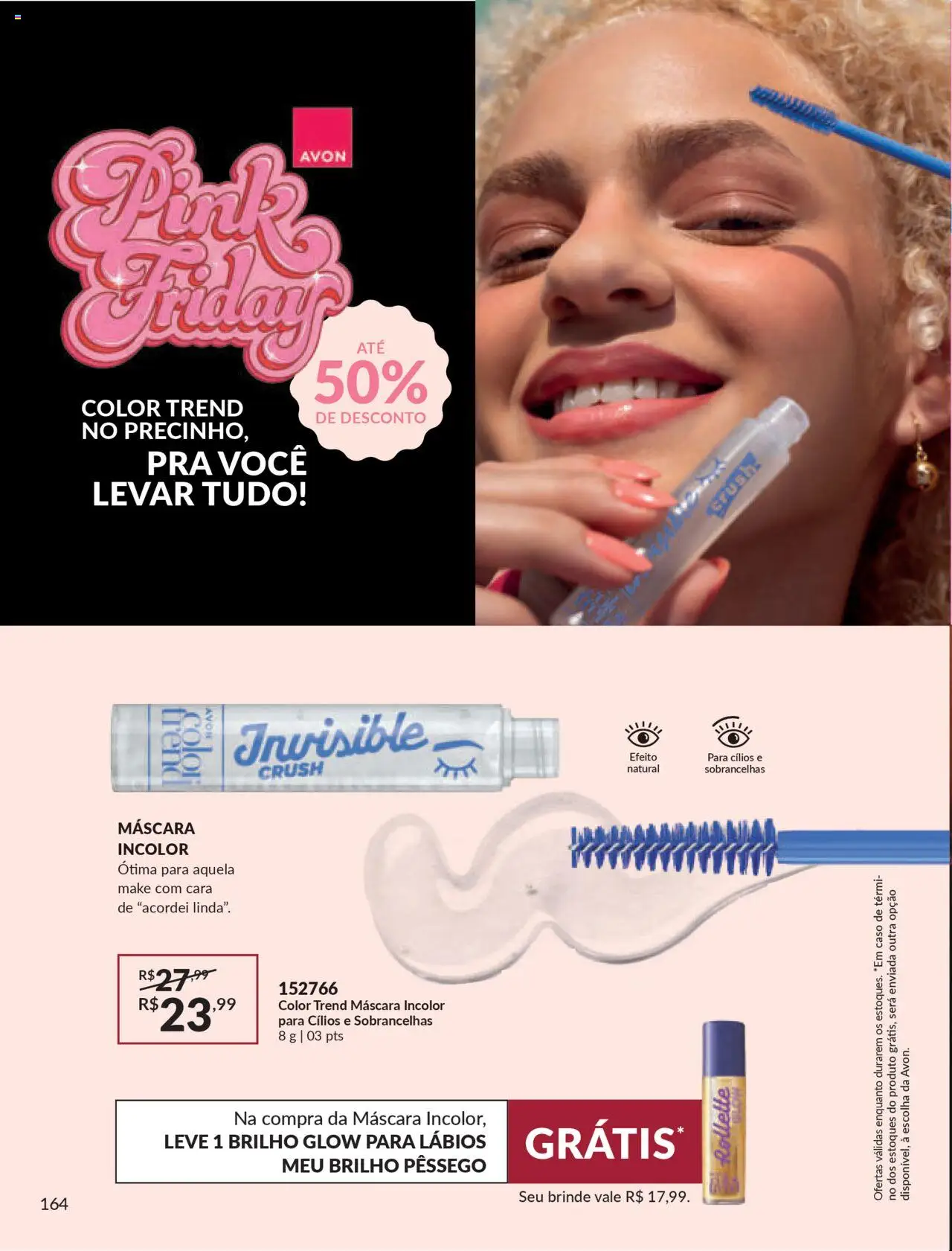 Avon Folheto - válido de 07.10.2025 | Página: 164 | Produtos: Pêssego, Cará