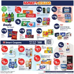 Preview of Family Dollar weekly ads valid from 17.08.2025