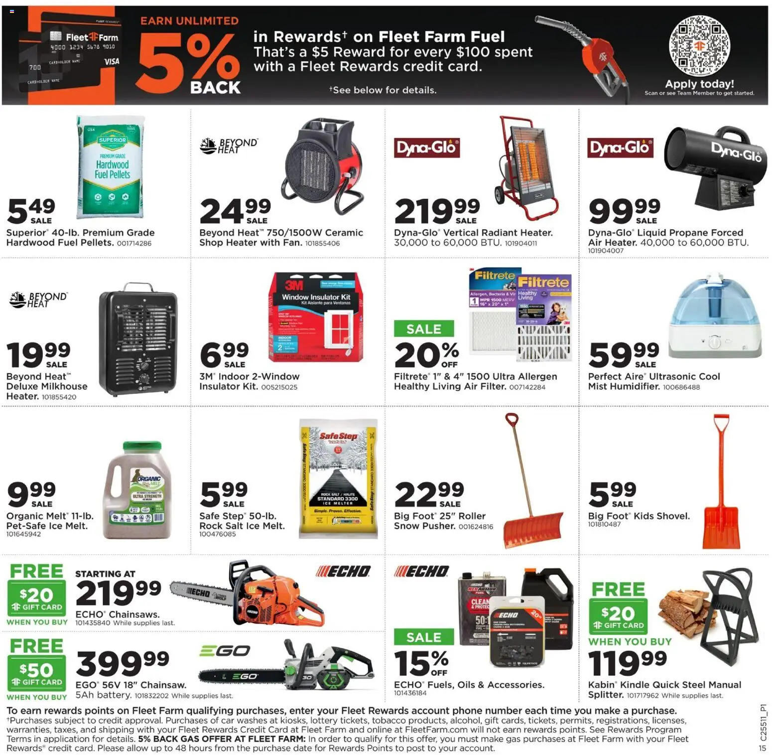 Mills Fleet Farm Weekly Ad - valid from 18.12.2025 | Page: 19 | Products: Safe, Salt, Date, Phone