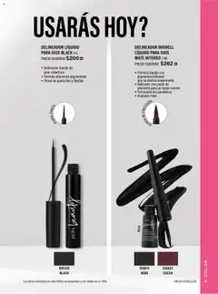 Nuevas ofertas de JAFRA válidas en toda la República Mexicana desde el 01.05.2025. ¡Encuentra las mejores ofertas en JAFRA Catálogo Organizador de Ventas! | Página: 99 | Productos: Pincel, Flexible, Mate, Delineador
