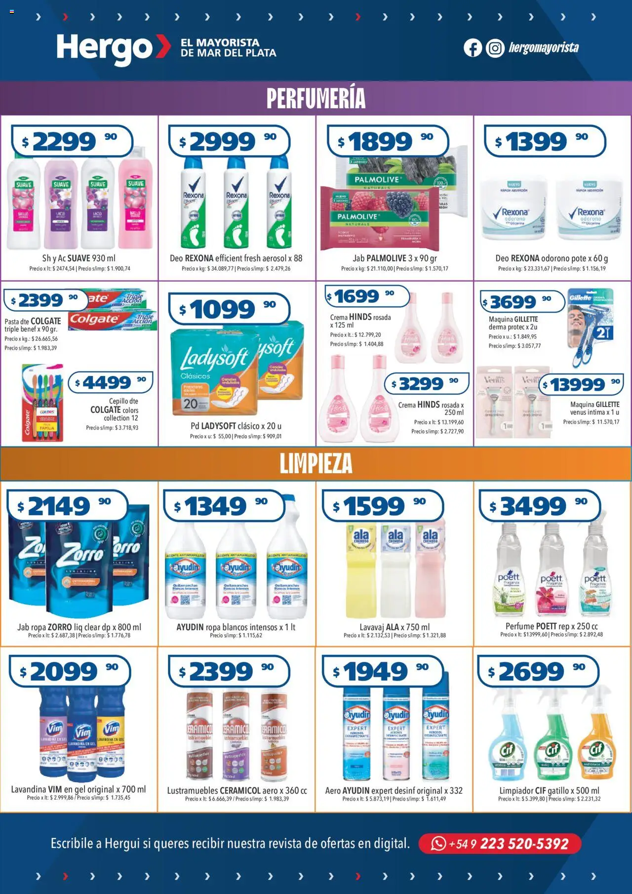 Hergo catálogo │ válido desde el 15.10.2025 | Página: 4 | Productos: Quitamanchas, Ropa, Pasta, Crema