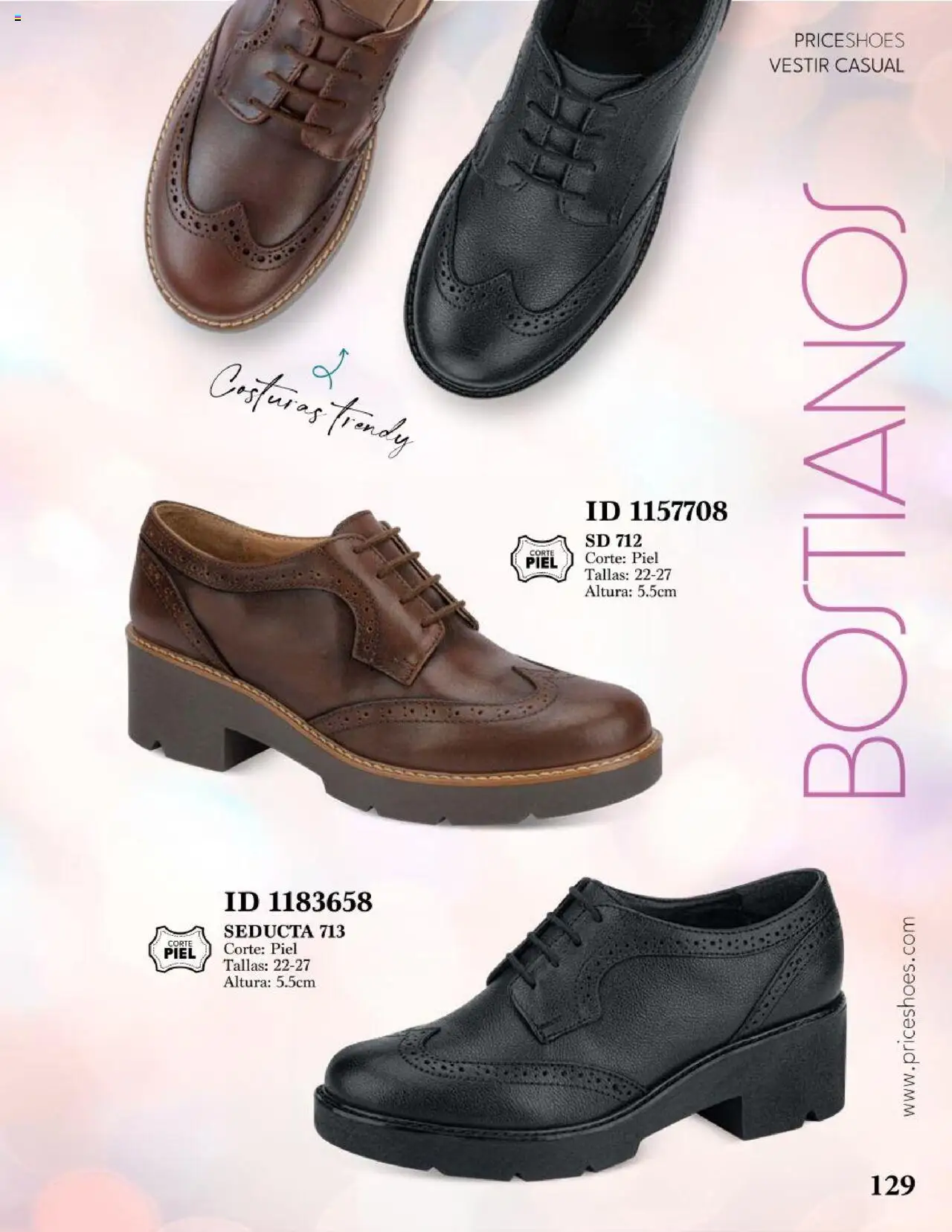 Nuevas ofertas de Price Shoes válidas en toda la República Mexicana desde el 05.08.2024. ¡Encuentra las mejores ofertas en Price Shoes catálogo Vestir Casual ! | Página: 129