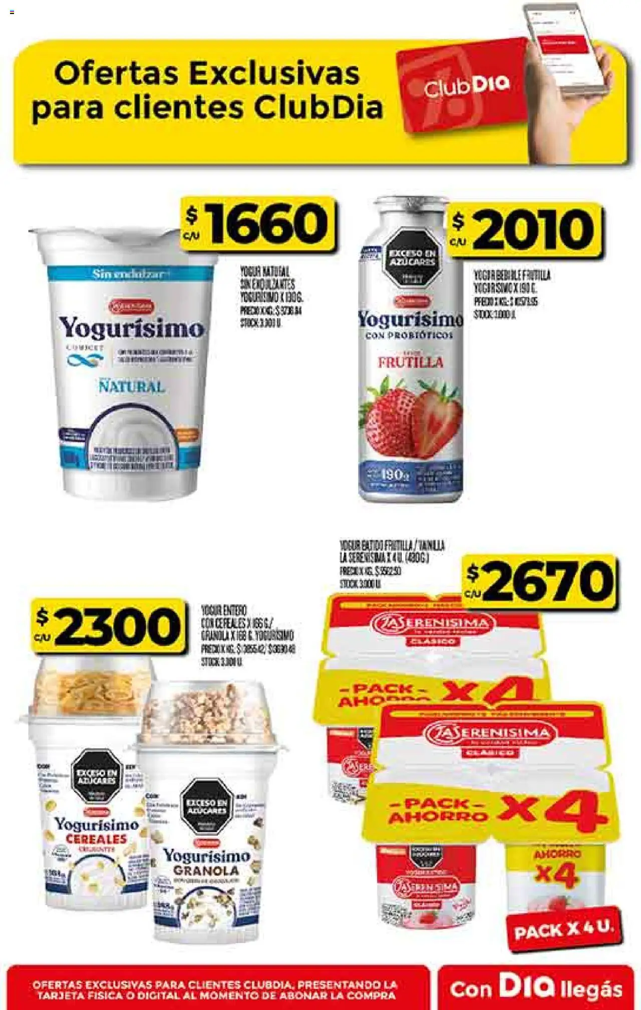 Supermercado DIA Ofertas - Salta y Jujuy │ válido desde el 06.08.2025 | Página: 40 | Productos: Frutilla, Yogur, Cereales