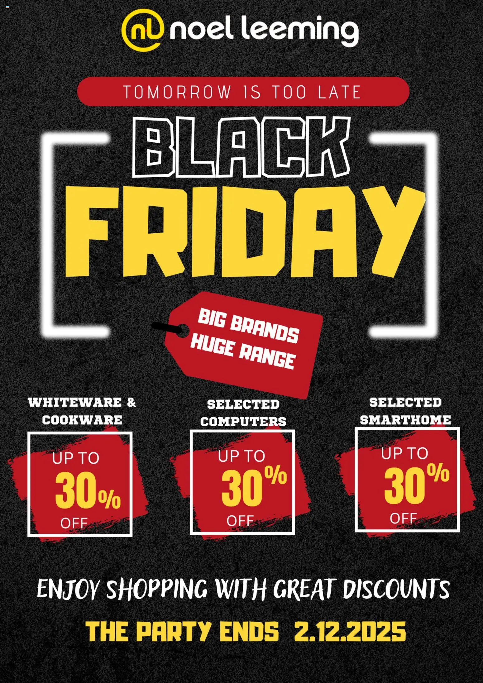 Noel Leeming catalogue from 18.11.2025 | Page: 1