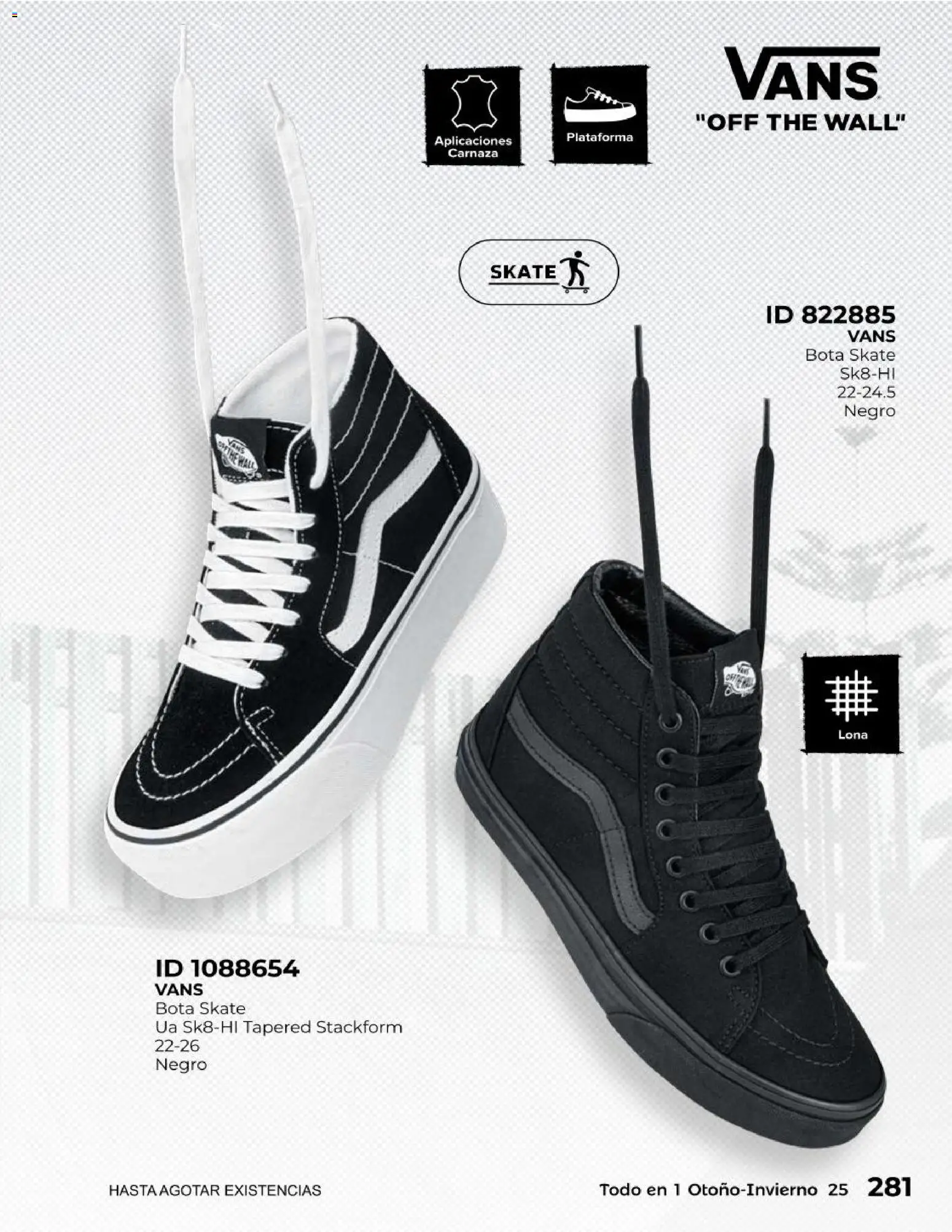 Nuevas ofertas de Price Shoes válidas en toda la República Mexicana desde el 27.10.2025. ¡Encuentra las mejores ofertas en Price Shoes catálogo Todo en uno! | Página: 281 | Productos: Lona