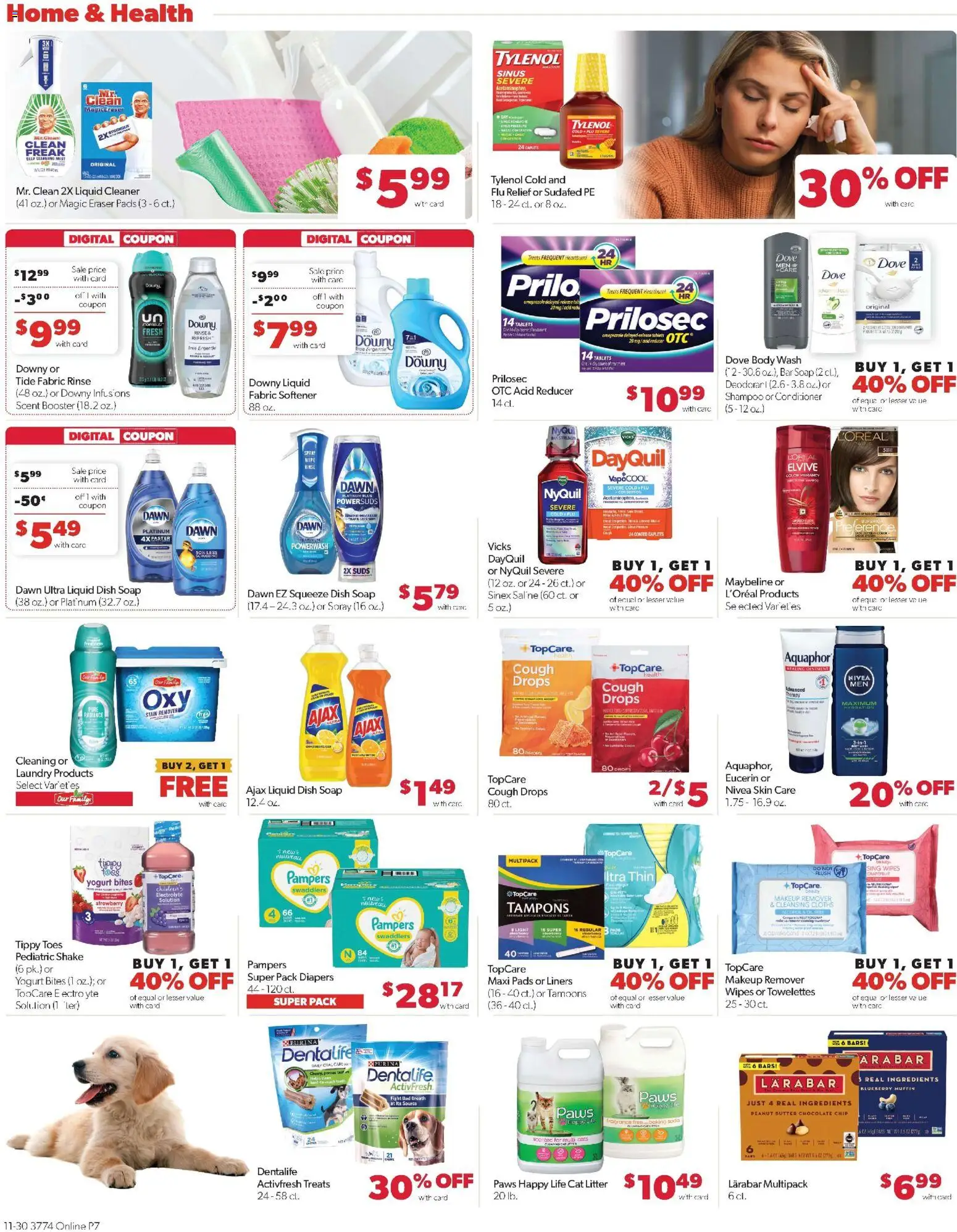 Family Fare Weekly Ad - IA - valid from 30.11.2025 | Page: 17 | Products: Eraser, Soap, Body Wash, Chocolate Chip