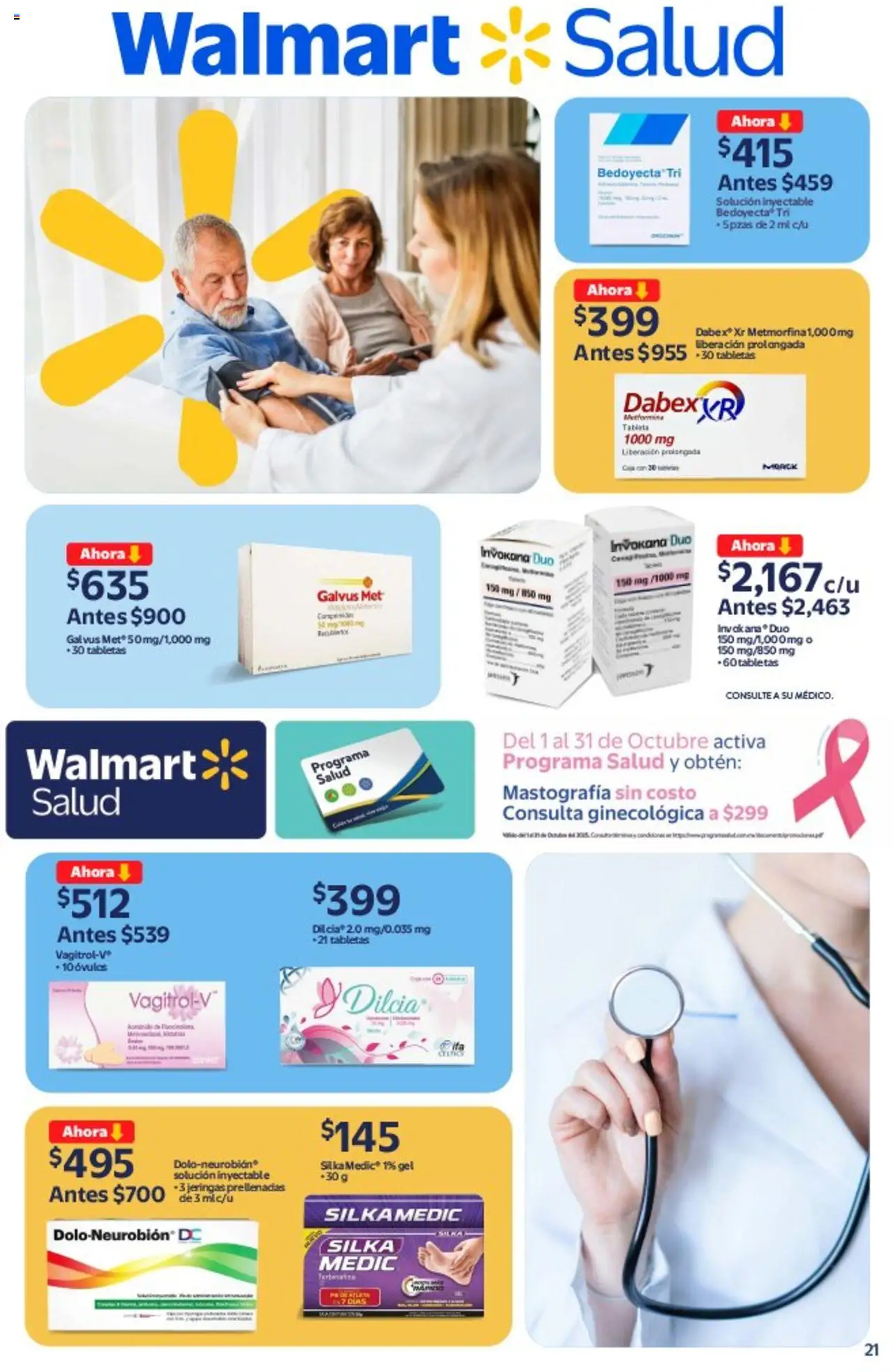 Nuevas ofertas de Walmart válidas en toda la República Mexicana desde el 14.10.2025. ¡Encuentra las mejores ofertas en Walmart - Folleto! | Página: 21