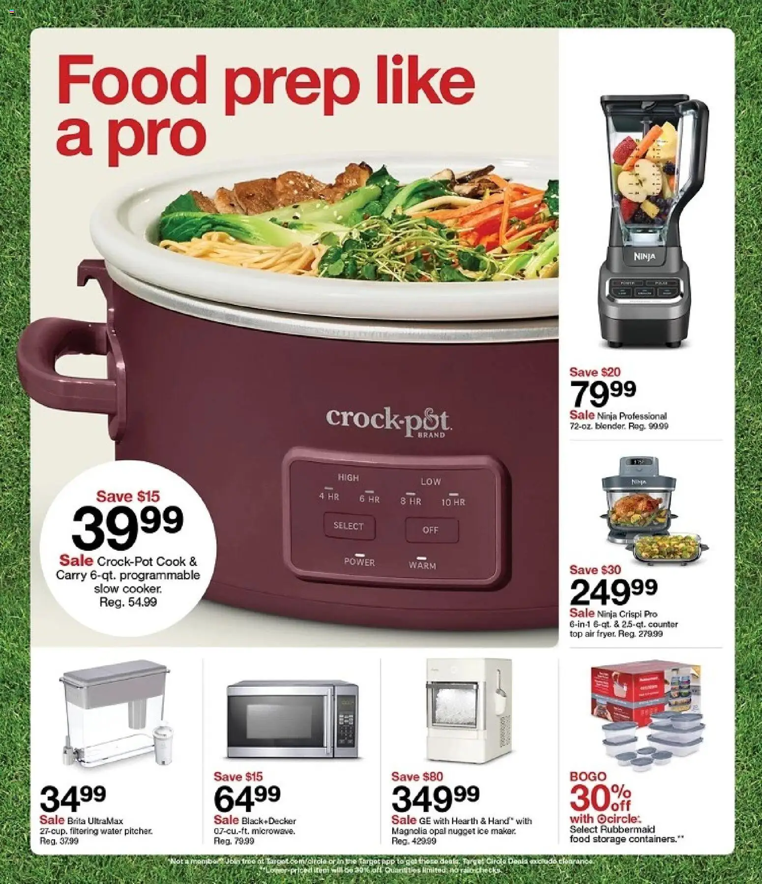 Target Weekly Ad - valid from 01.02.2026 | Page: 7 | Products: Cooker, Water