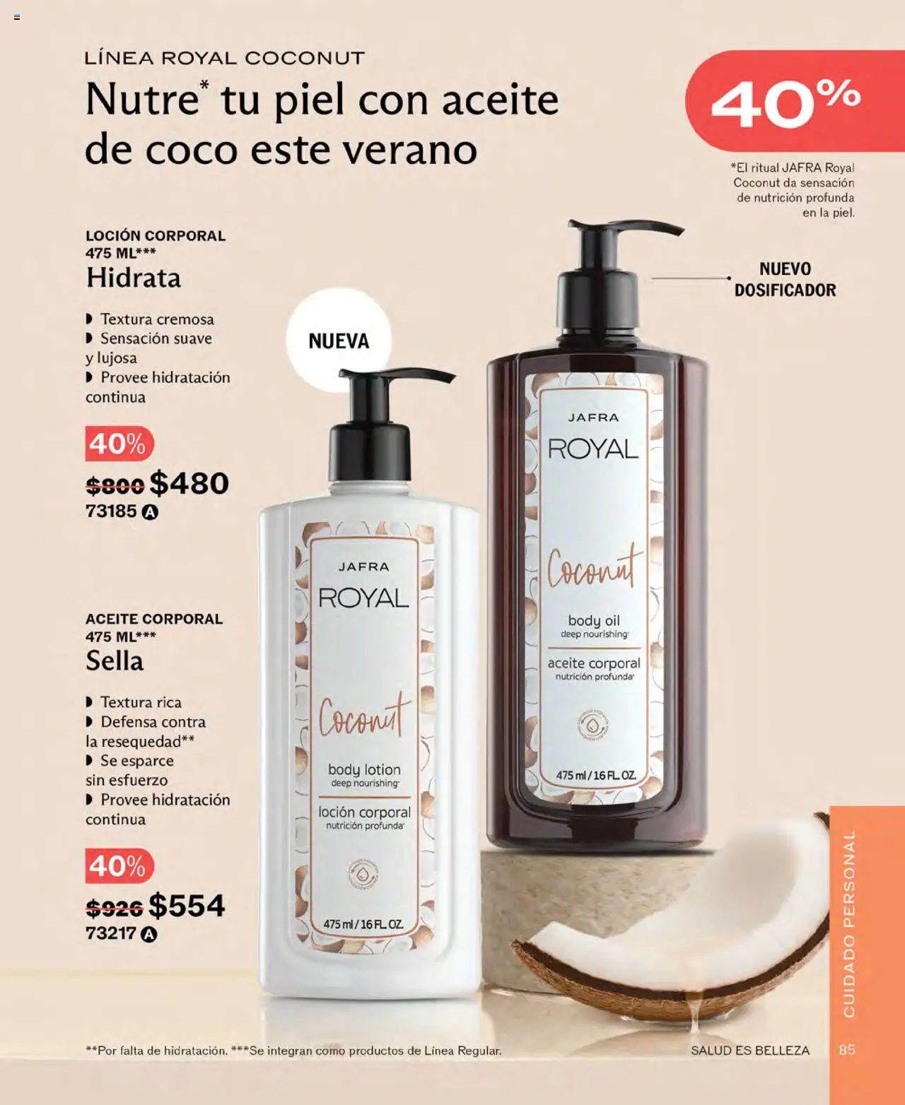 Nuevas ofertas de JAFRA válidas en toda la República Mexicana desde el 01.07.2025. ¡Encuentra las mejores ofertas en JAFRA catálogo! | Página: 85