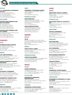 Vista previa de Makita - Catálogo, nuevo folleto de la tienda, válido en México a partir del 04.09.2025 | Página: 6 | Productos: Col
