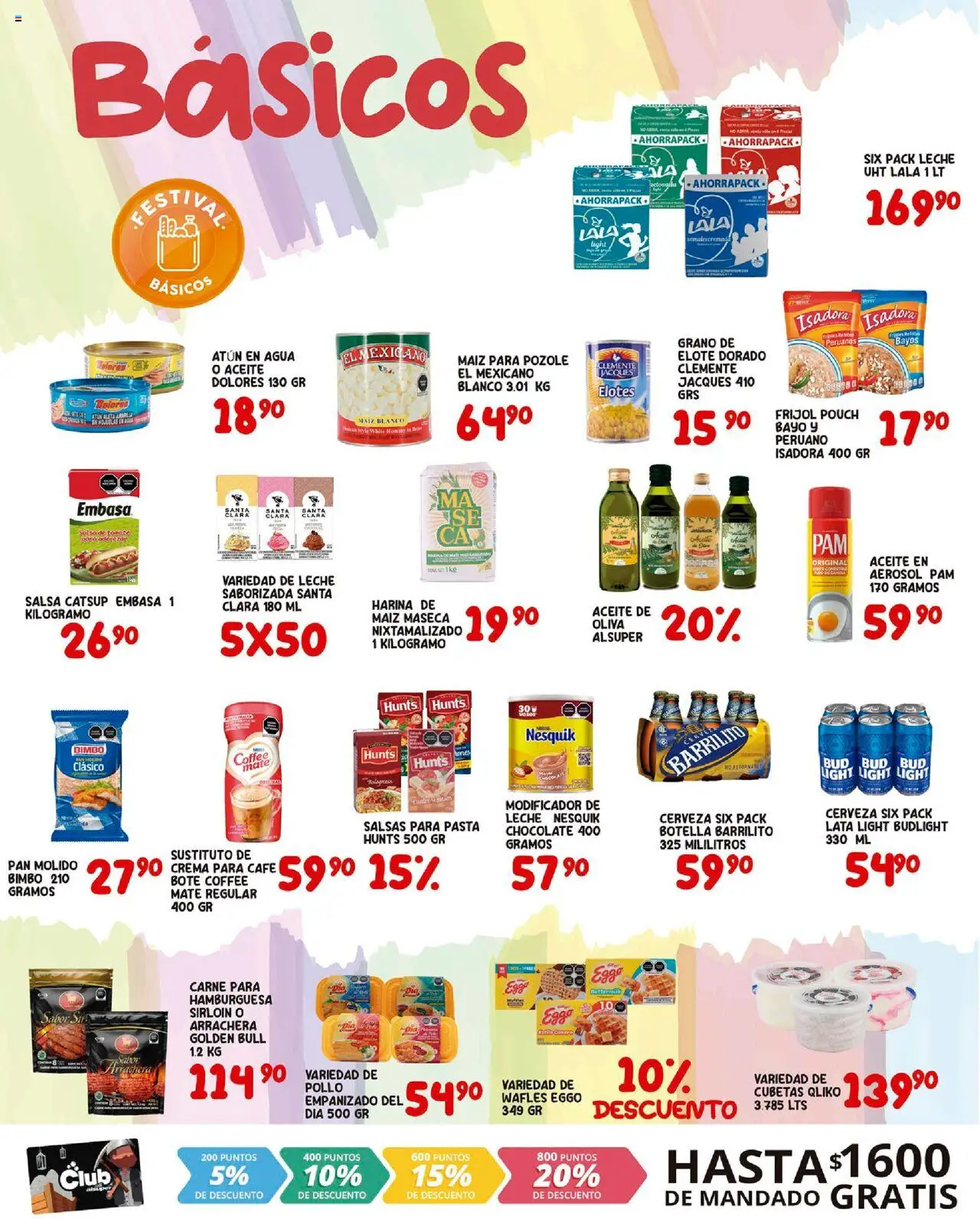 Nuevas ofertas de Alsuper válidas en toda la República Mexicana desde el 05.09.2025. ¡Encuentra las mejores ofertas en Alsuper - Folleto - Zacatecas! | Página: 2 | Productos: Pan molido, Atún, Hojuelas, Botella