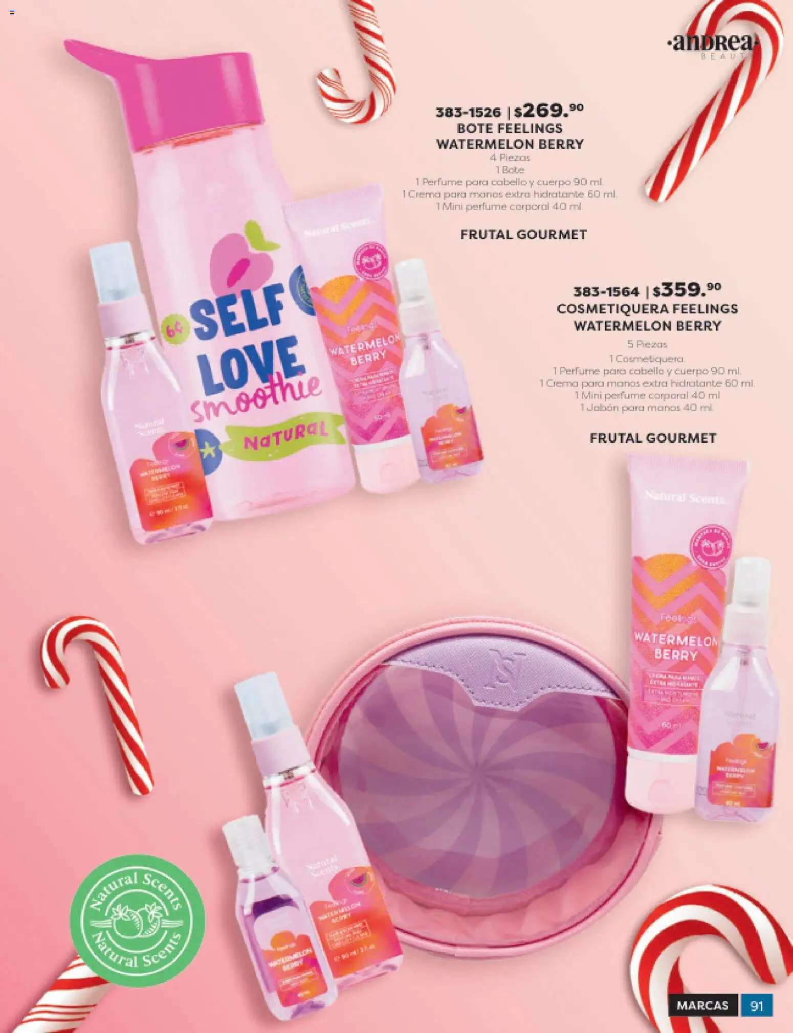 Nuevas ofertas de Andrea válidas en toda la República Mexicana desde el 31.10.2025. ¡Encuentra las mejores ofertas en Andrea catálogo Beauty! | Página: 91 | Productos: Crema, Perfume, Jabón