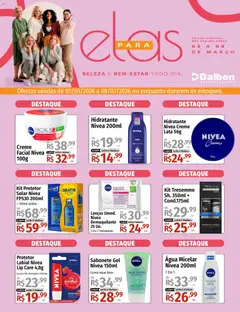 Supermercado Dalben ofertas Especial Dia da Mulher - Pré-Visualização do folheto da loja Supermercado Dalben, válido de 03.03.2026