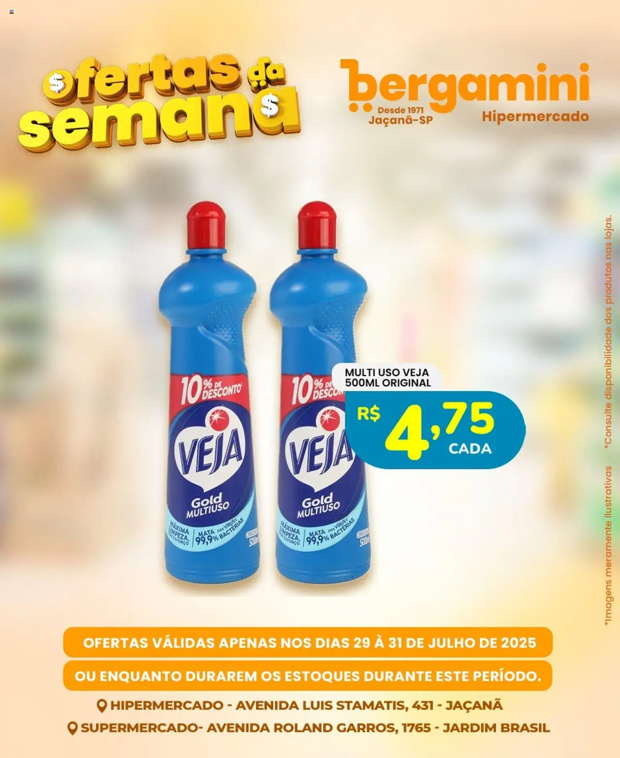 Supermercado Bergamini Folheto - válido de 29.07.2025 | Página: 23