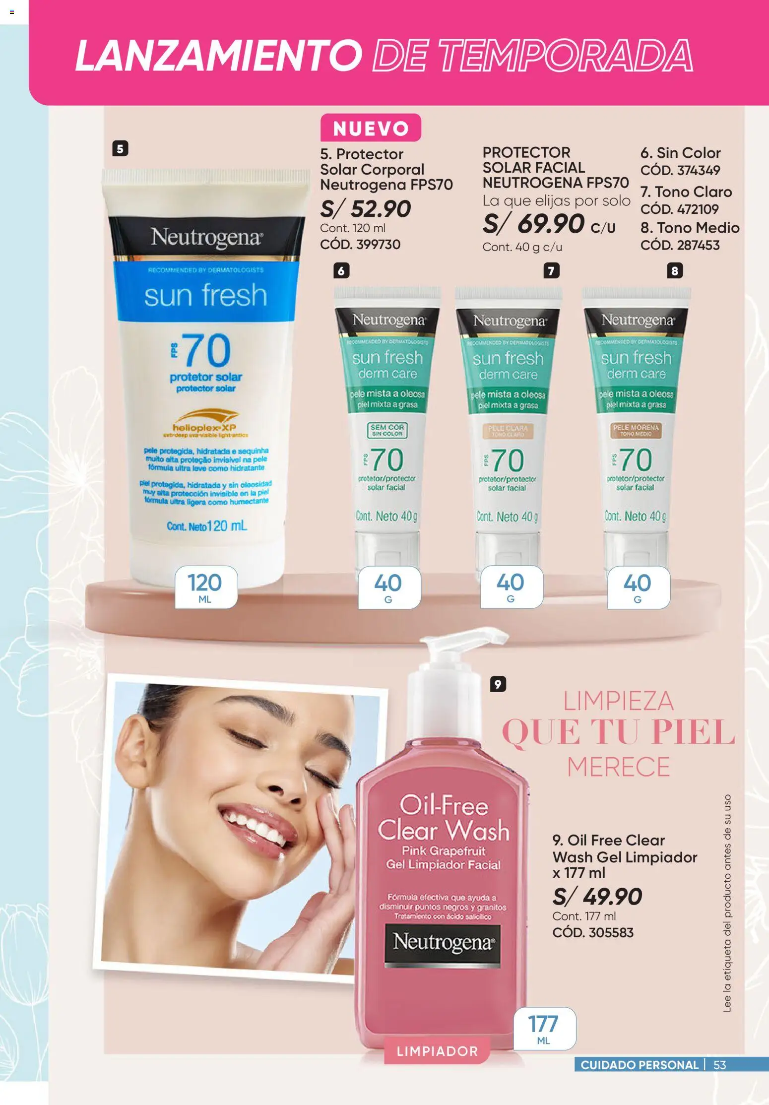 Catálogo Azzorti válido desde 24.11.2025 | Página: 53 | Productos: Protector solar