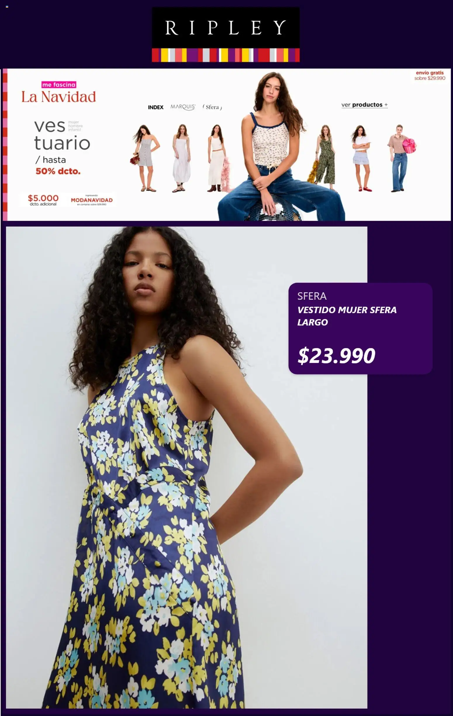 Ripley ofertas  │ válido desde el 08.12.2025 | Página: 12 | Productos: Vestido, Sobre