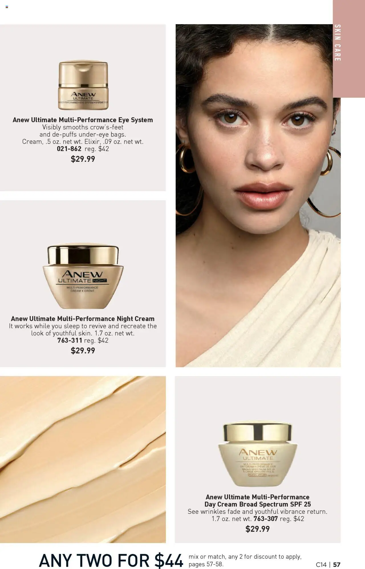 Avon Brochure - valid from 02.07.2025 | Page: 57 | Products: Night Cream, Cream