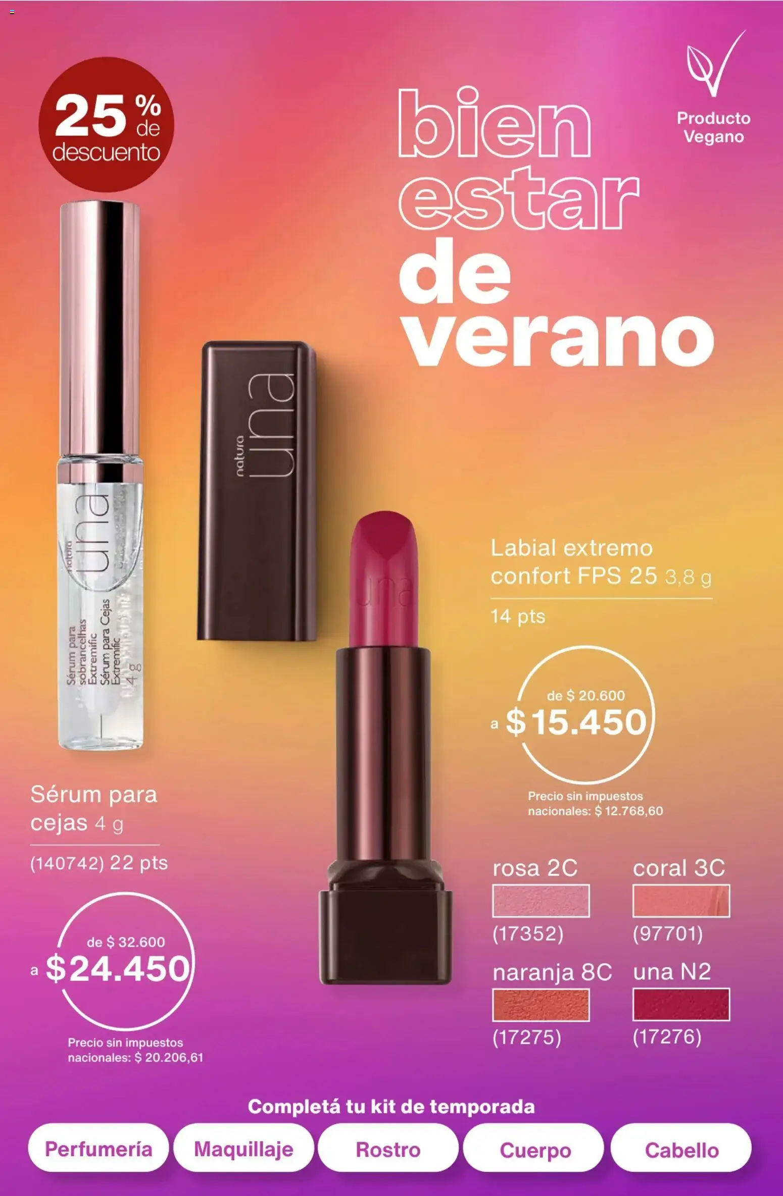 Catálogo Natura Ciclo 1/2026 │ válido desde el 06.01.2026 | Página: 108 | Productos: Maquillaje, Serum