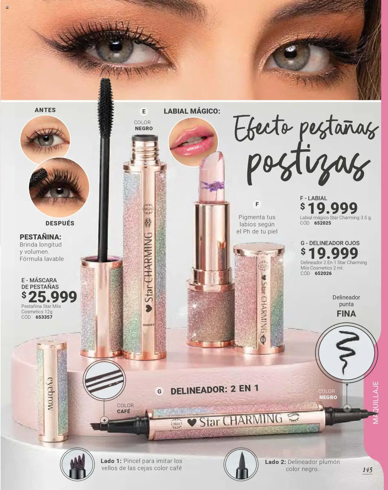 Carmel revista - valida desde el 01.09.2025 | Página: 148 | Productos: Maquillaje, Máscara, Delineador, Café
