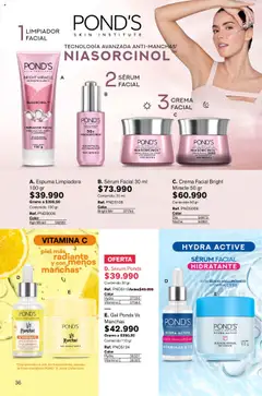 Leonisa - Aliados -  Vista previa de la revista de la tienda Leonisa valido desde el 01.10.2025 | Página: 36 | Productos: Crema, Serum, Limpiador, Limpiador facial