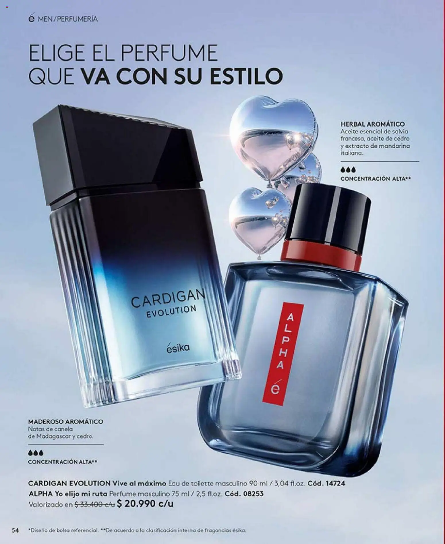 Catálogo Ésika Campaña 3 │ válido desde el 01.02.2026 | Página: 58 | Productos: Perfume, Eau de toilette, Cardigan, Aceite
