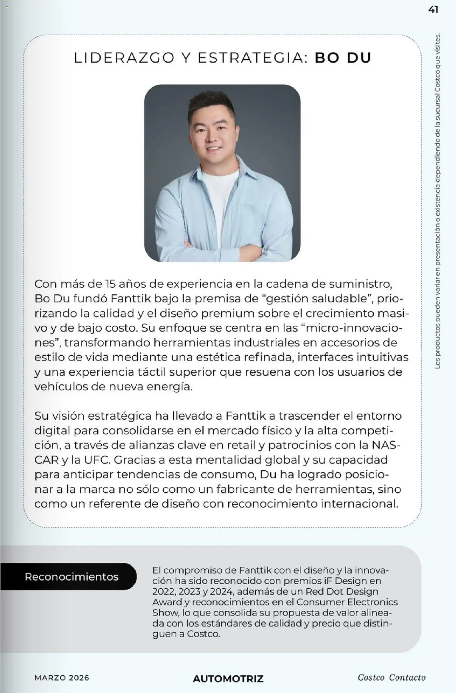 Nuevas ofertas de Costco válidas en toda la República Mexicana desde el 01.03.2026. ¡Encuentra las mejores ofertas en Costco Revista de marzo! | Página: 41 | Productos: Sobre, Cadena