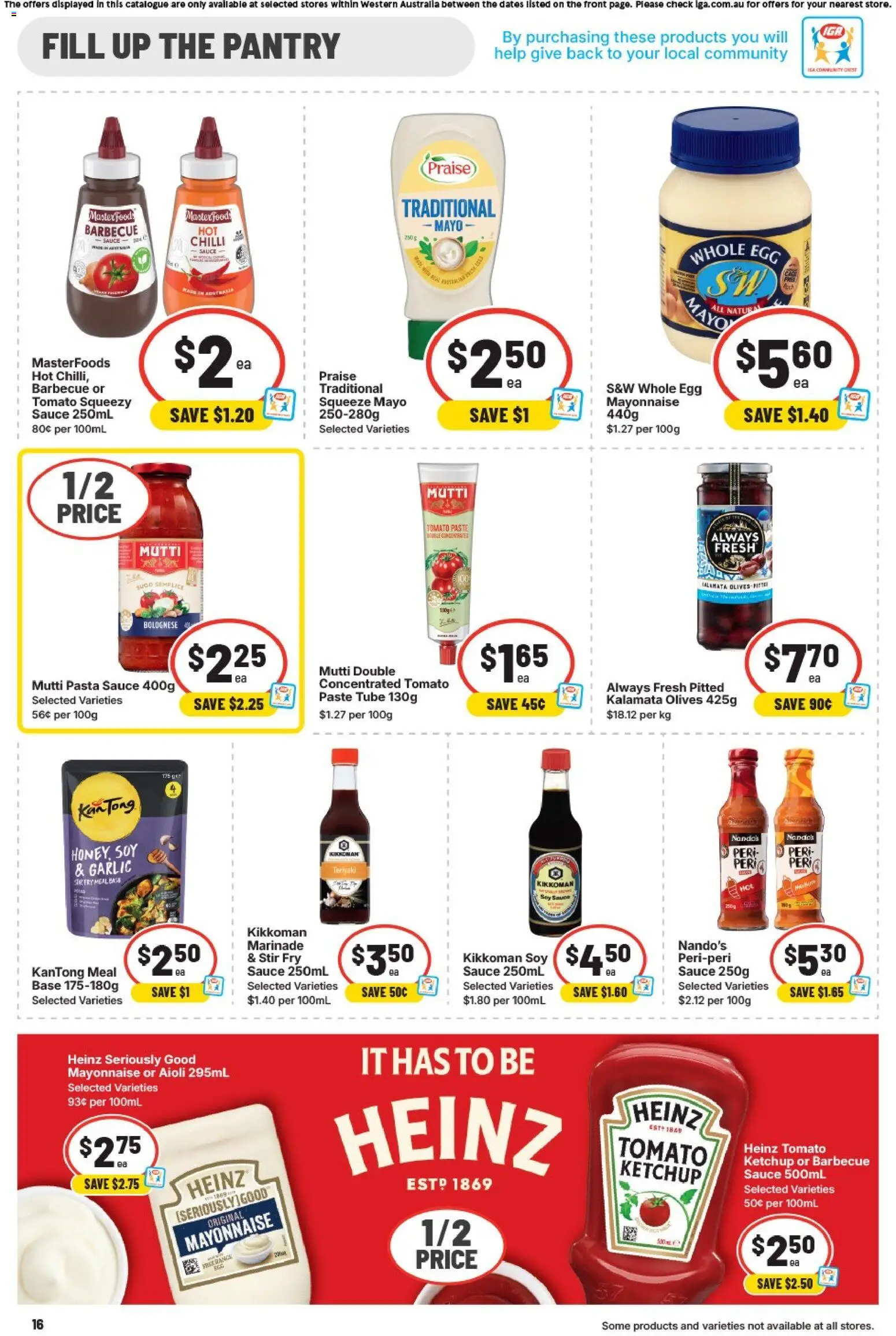 IGA catalogue - valid from 21.01.2026 | Page: 19 | Products: Frosting, Chocolate, Juice, Pasta