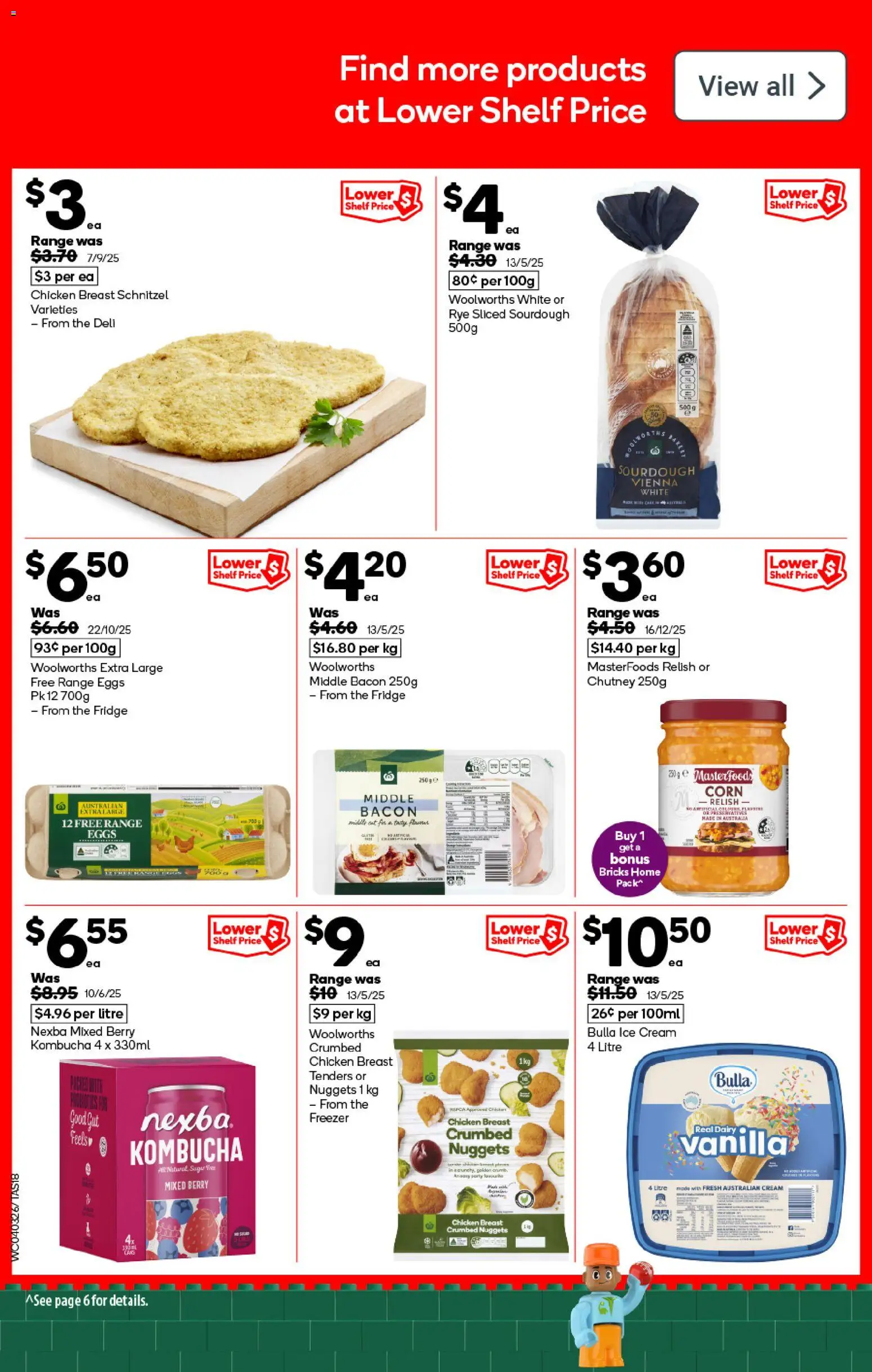 Woolworths catalogue - valid from 04.03.2026 | Page: 18 | Products: Shelf, Eggs, Chicken, Cream