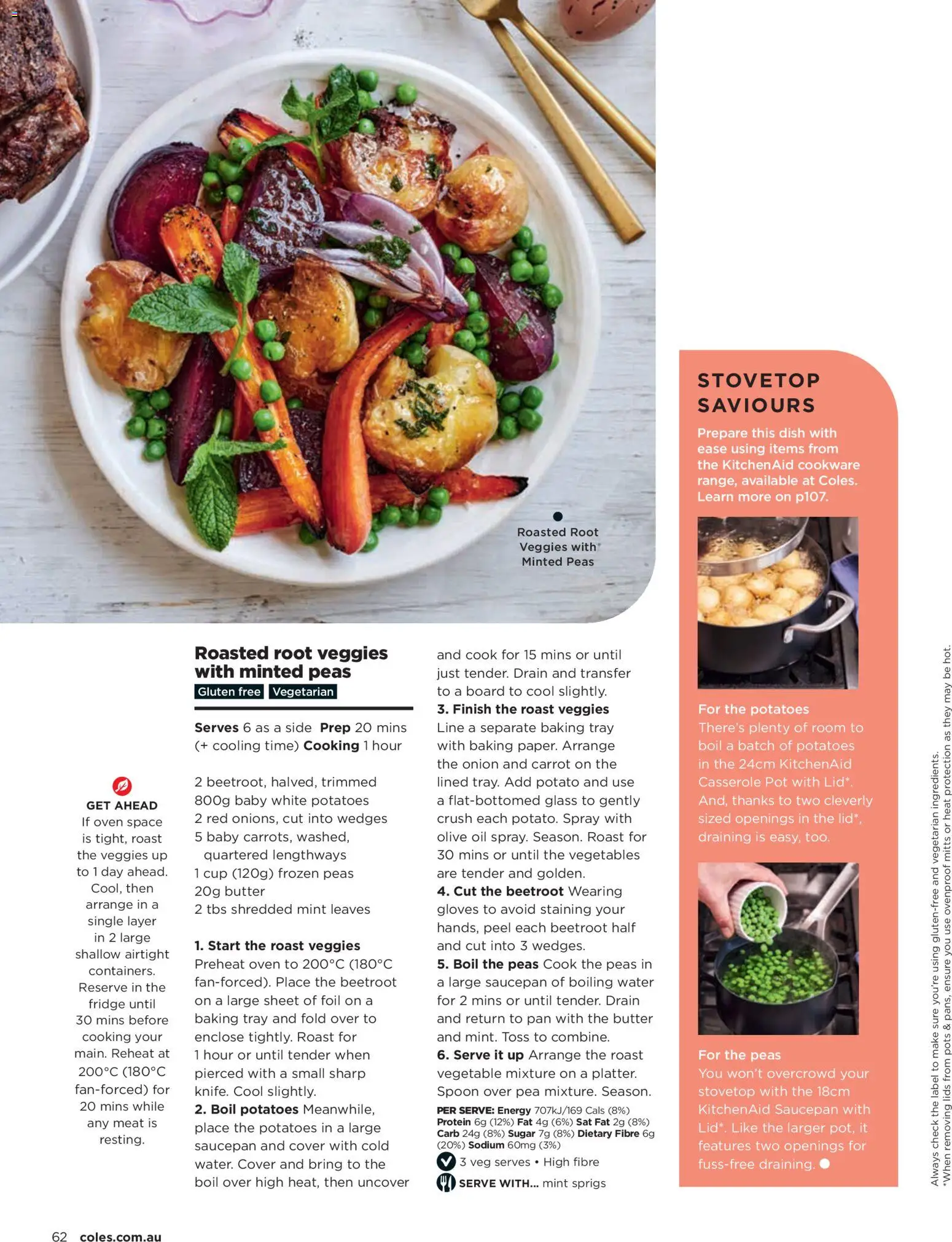 Coles catalogue - valid from 05.03.2026 | Page: 62 | Products: Potatoes, Water, Sugar, Pea