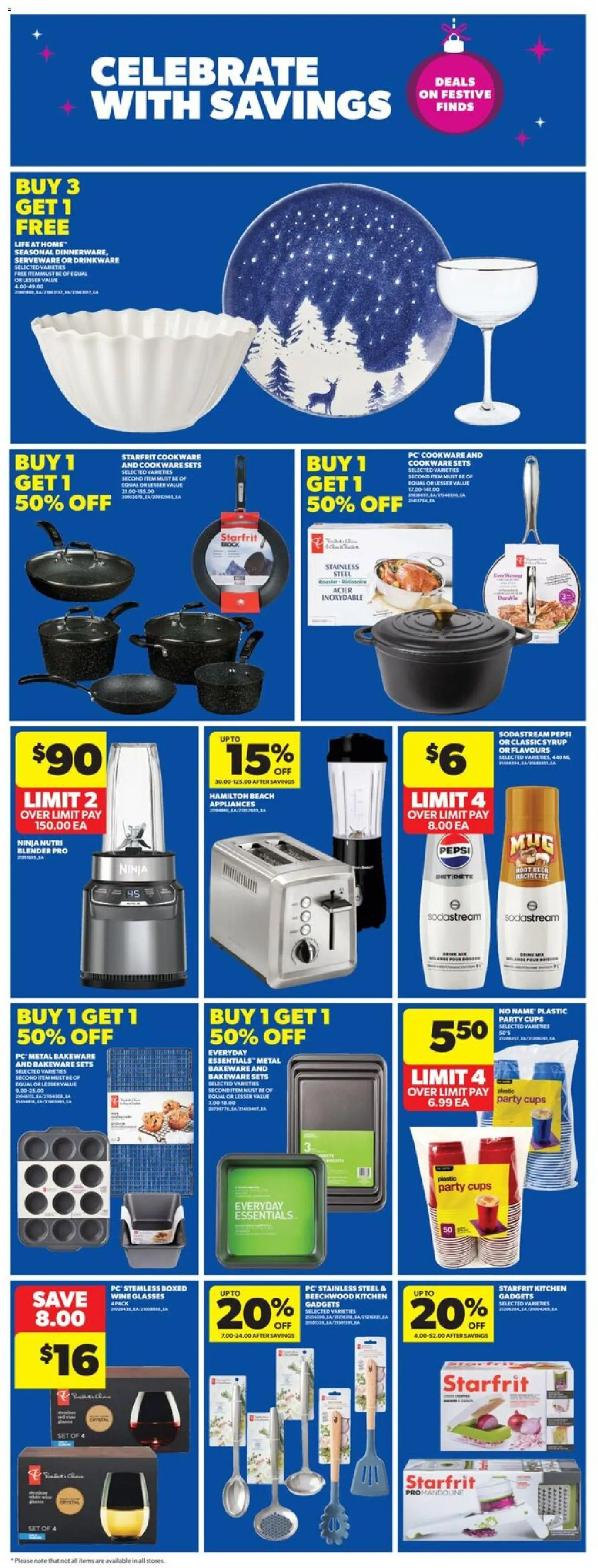 Real Canadian Superstore flyer valid from 11.12.2025 | Page: 34 | Products: Glasses, PC, Wine