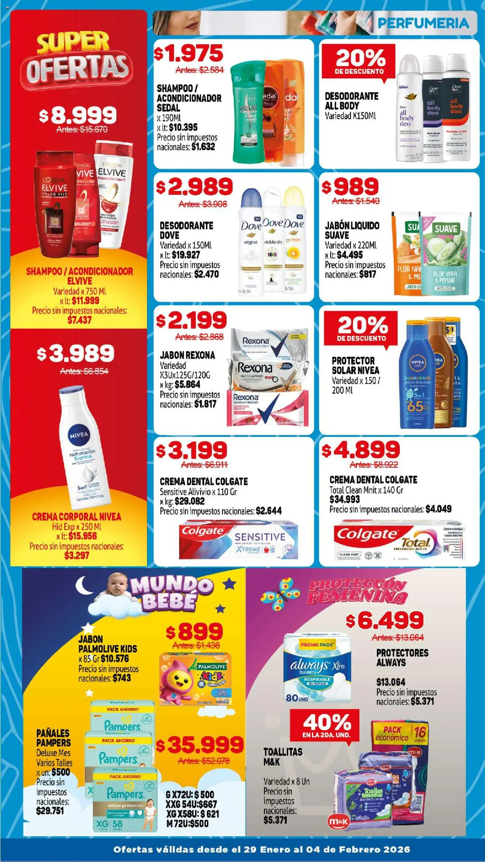 Makro ofertas │ válido desde el 29.01.2026 | Página: 11 | Productos: Jabón líquido, Gin, Protector solar, Desodorante