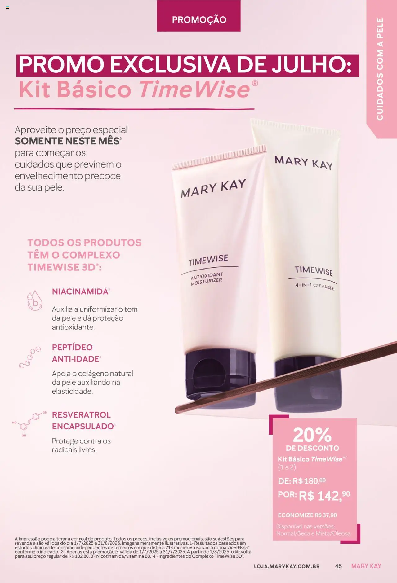 Mary Kay Folheto - válido de 01.07.2025 | Página: 45 | Produtos: Colágeno