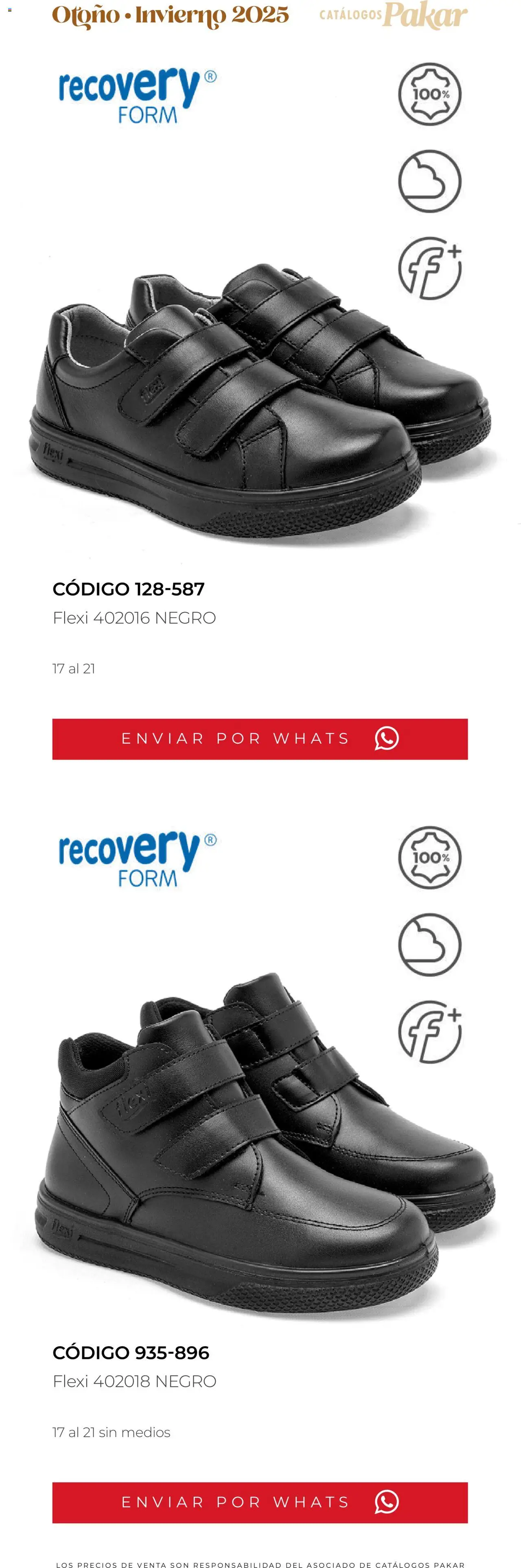 Nuevas ofertas de SC Pakar válidas en toda la República Mexicana desde el 10.10.2025. ¡Encuentra las mejores ofertas en SC Pakar - Catálogo Flexi otoño / invierno! | Página: 188