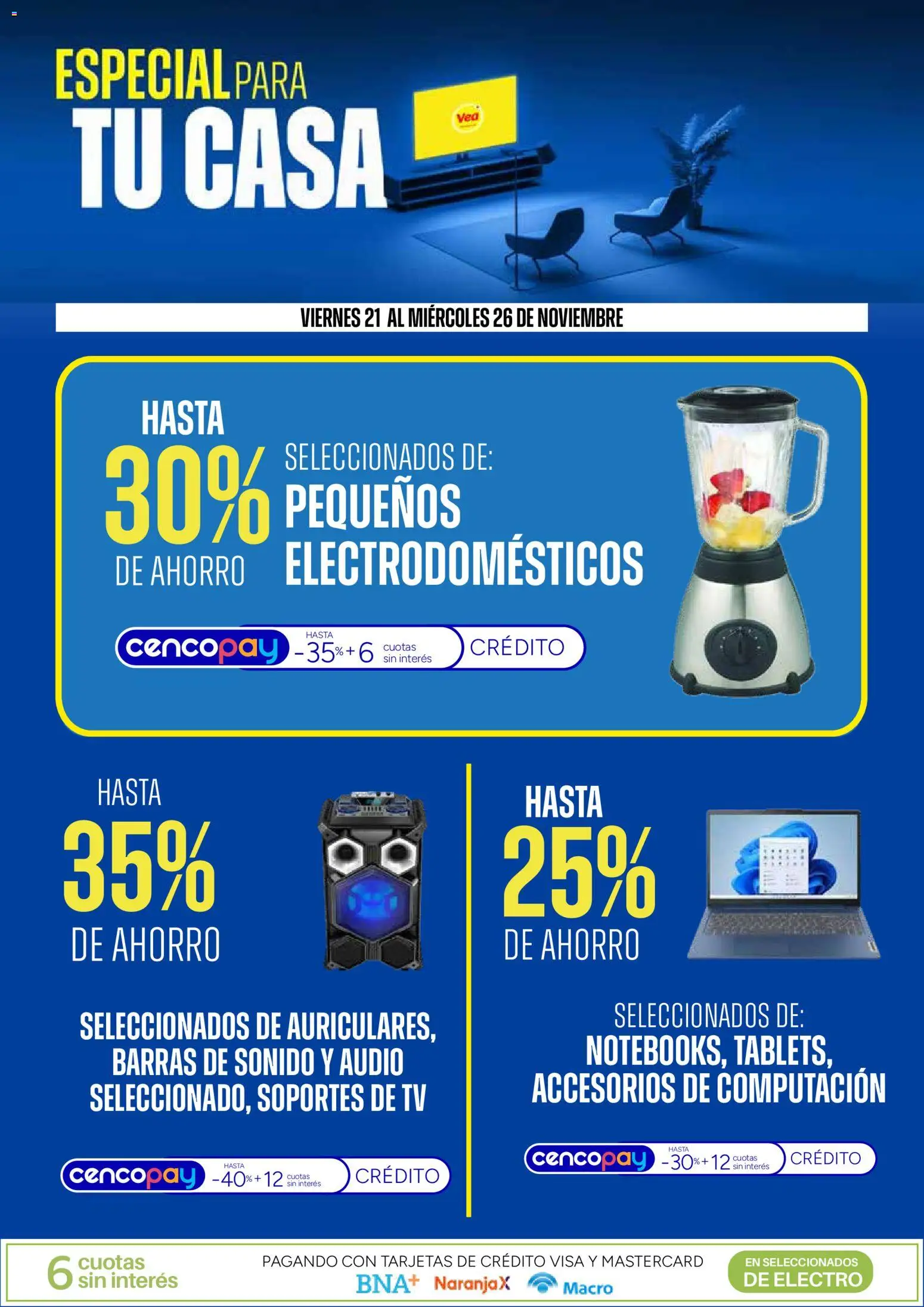 Vea - Ofertas especial para tu casa │ válido desde el 21.11.2025 | Página: 2