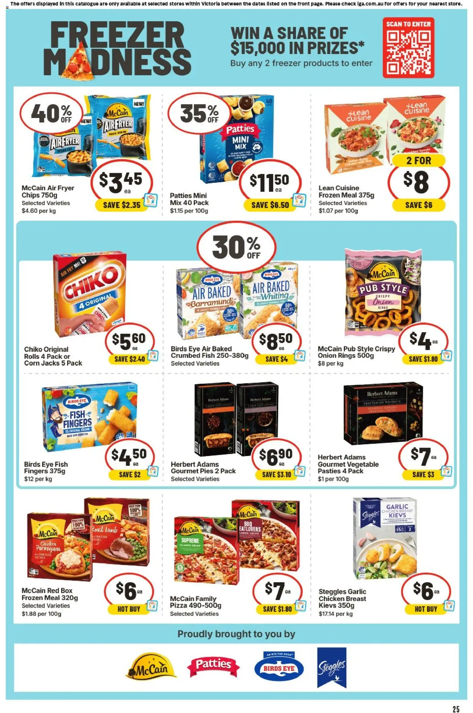 IGA catalogue - valid from 28.01.2026 | Page: 22 | Products: Chips, Cream, Spinach, Sausage