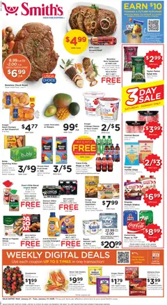 Preview of Smith's weekly ads valid from 21.01.2026