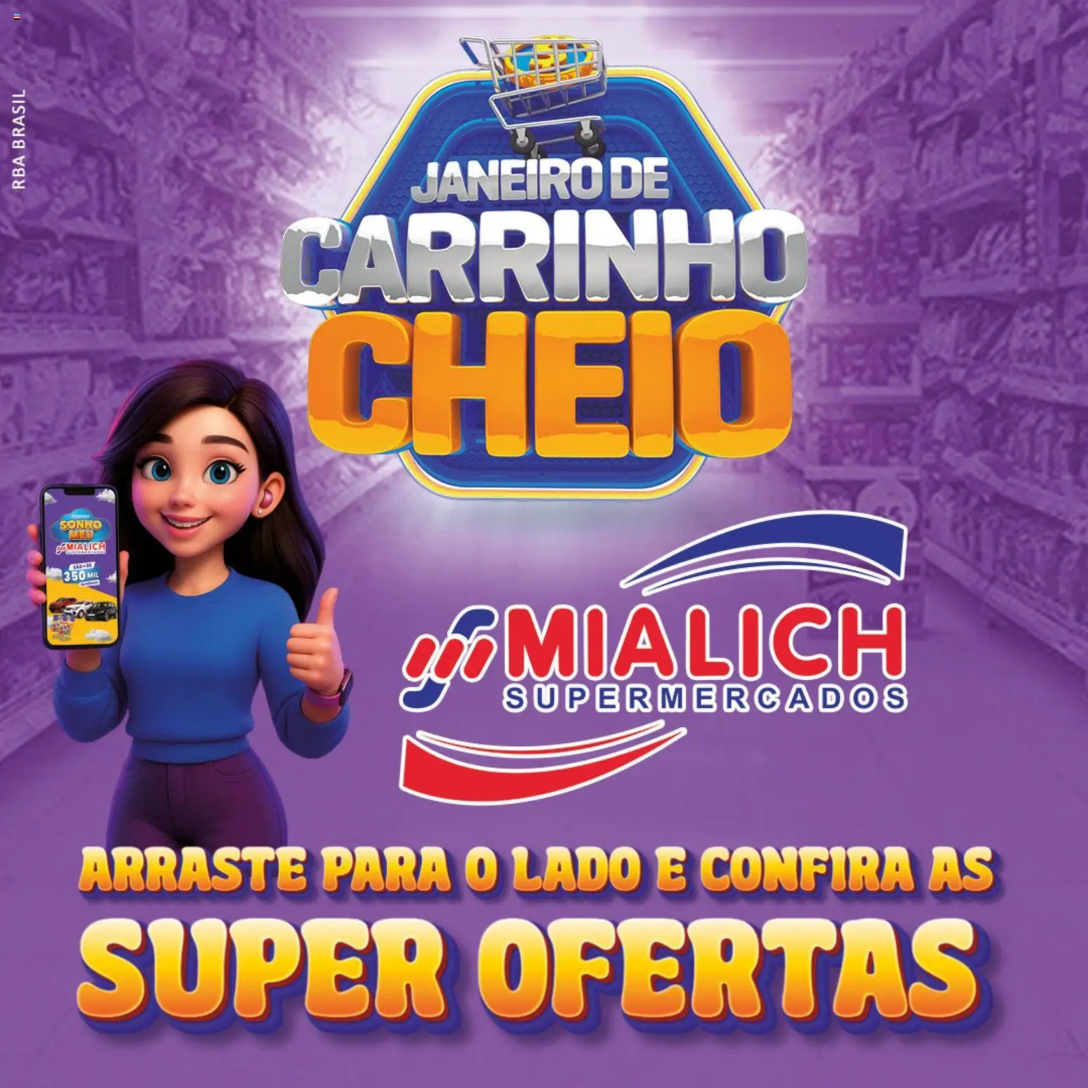 Mialich Supermercados Folheto - válido de 22.01.2026 | Página: 1