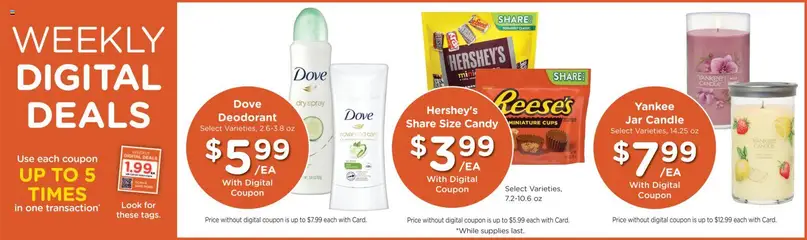 Preview of Kroger weekly ads valid from 14.01.2026 | Page: 3 | Products: Deodorant