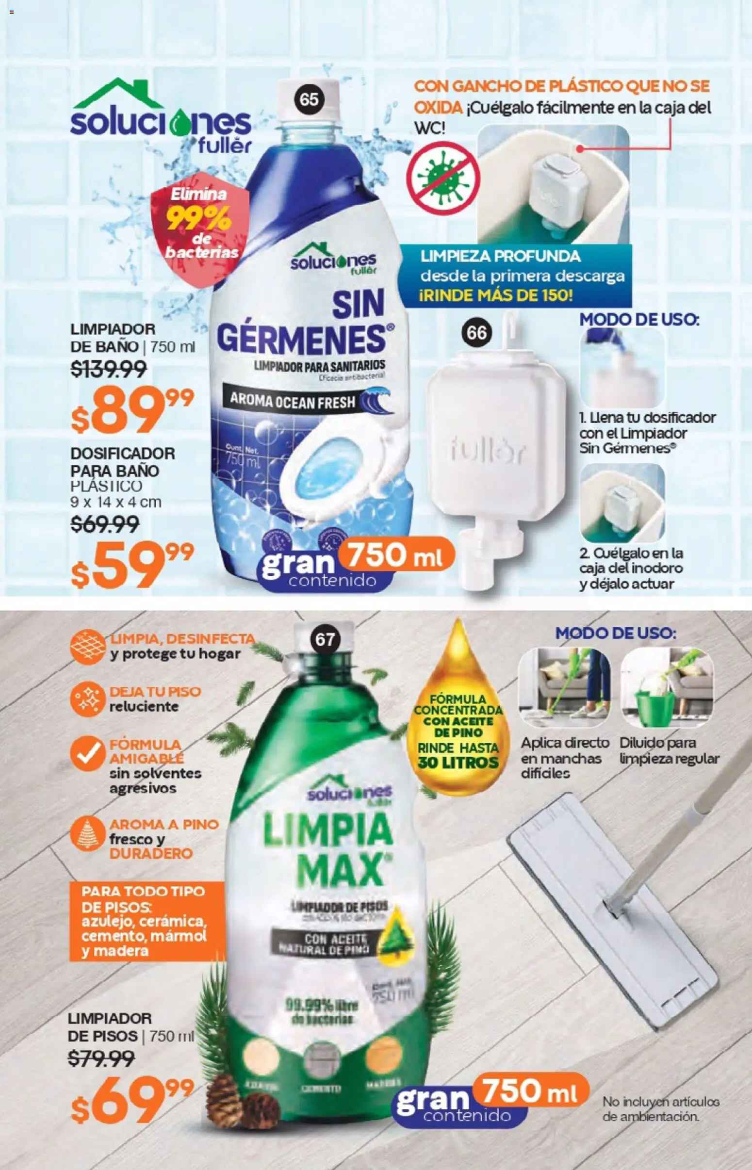 Nuevas ofertas de Fuller válidas en toda la República Mexicana desde el 04.02.2026. ¡Encuentra las mejores ofertas en Fuller campaña 22 2026! | Página: 50