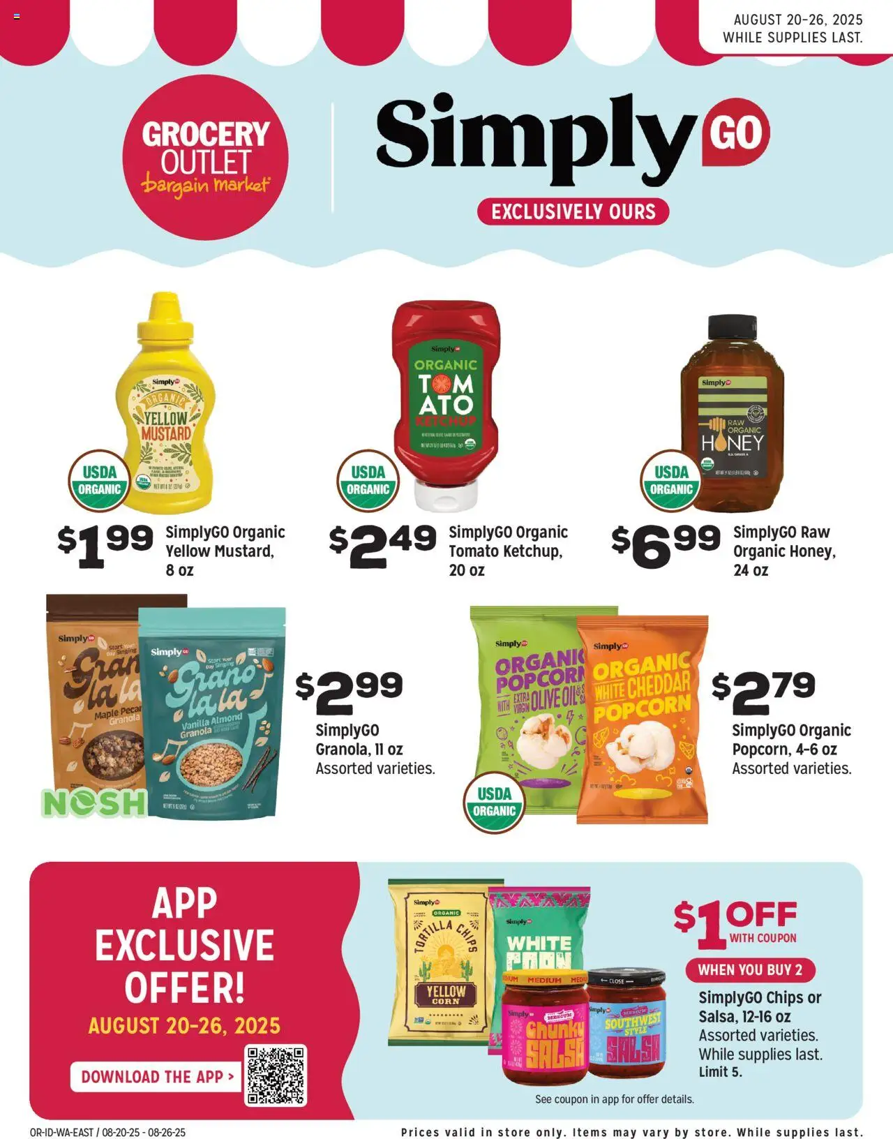 Grocery Outlet Weekly GO Brands - valid from 20.08.2025 | Page: 2 | Products: Corn, Chips, Ketchup