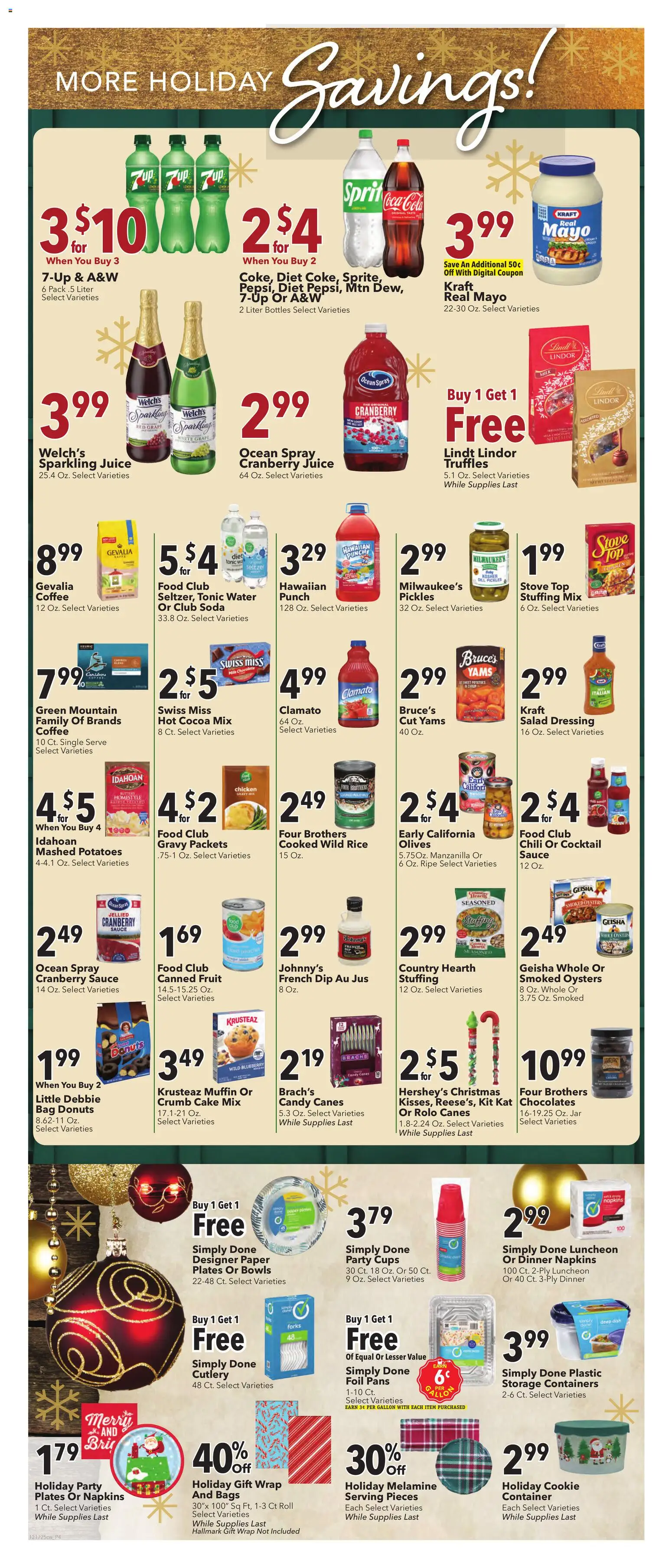 Cash Wise Weekly Ad - valid from 17.12.2025 | Page: 6 | Products: Juice, Rice, Potatoes, Water