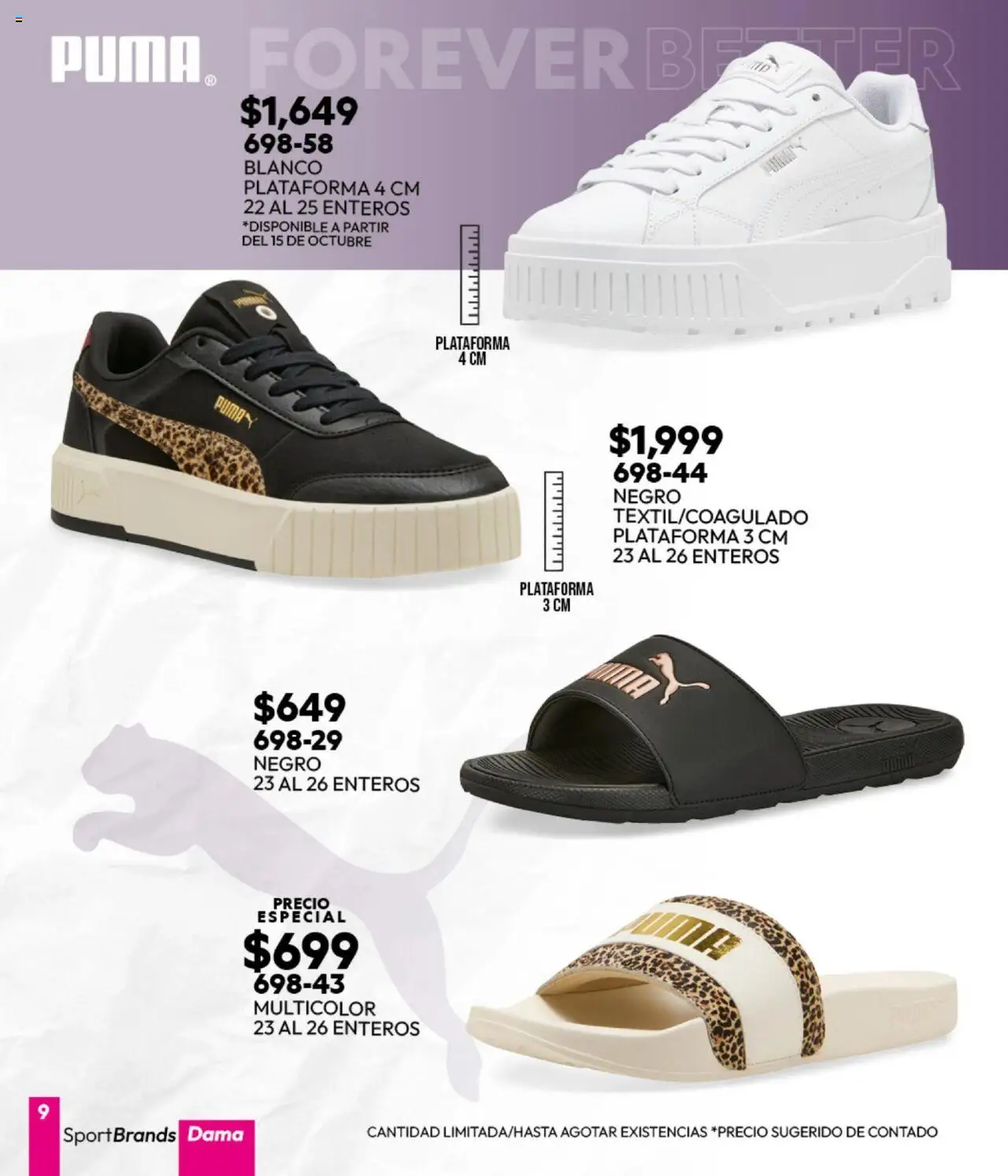 Nuevas ofertas de Cklass válidas en toda la República Mexicana desde el 16.09.2025. ¡Encuentra las mejores ofertas en Cklass - Catálogo Invierno Sportbrands! | Página: 10