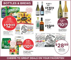 Preview of Smith's weekly ads valid from 29.10.2025 | Page: 14 | Products: Clip, Juice, Wine, Water